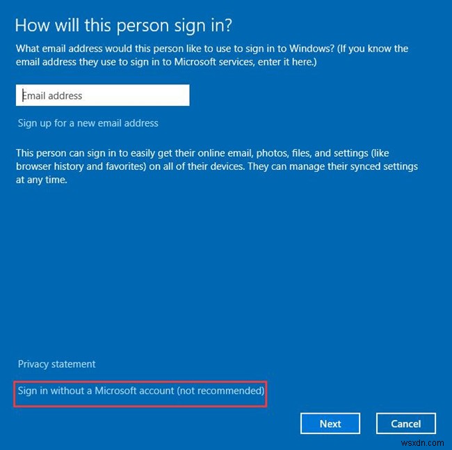 Windows 10  이 PC에 다른 사용자 추가  작동 안 함 오류 해결 방법