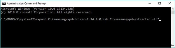 Windows 10에서 Samsung WPD 2.14.9.0 드라이버가 설치되지 않을 때 해결 방법