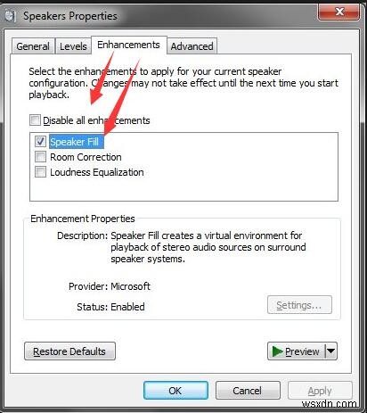 Windows 10에서 5.1채널 서라운드 사운드가 작동하지 않을 때 해결하는 5가지 방법