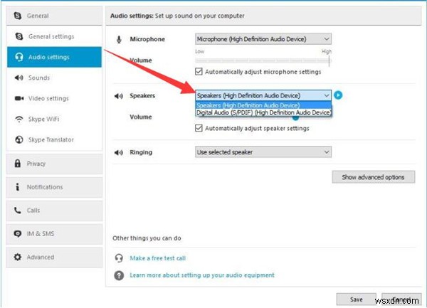 Windows 10에서 Skype 재생 장치 문제로 통화가 실패할 때 해결하는 6가지 방법