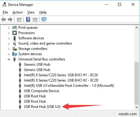 해결됨: 이 장치는 USB 3.0에서 더 빠르게 작동할 수 있습니다 오류 (Windows 10)