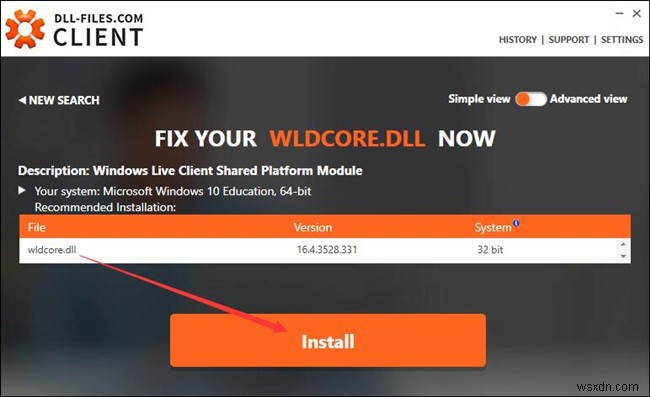 Windows 10에서 WLDCore.dll 누락 오류 해결하는 방법 총정리