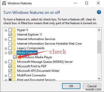 Windows 10에서 Windows Media Player 제거 후 재설치하는 방법 총정리