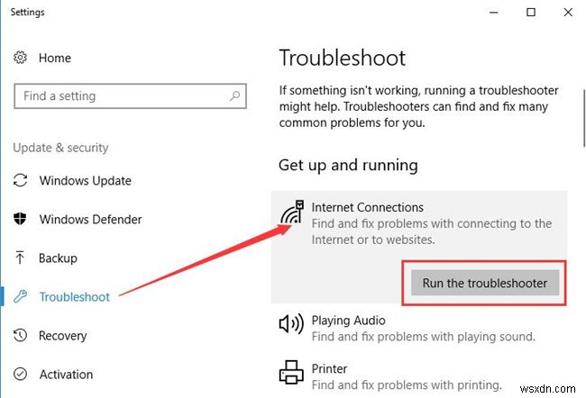 Windows 10 네트워크 연결에 필요한 Windows 소켓 레지스트리 항목 누락 오류 해결 방법