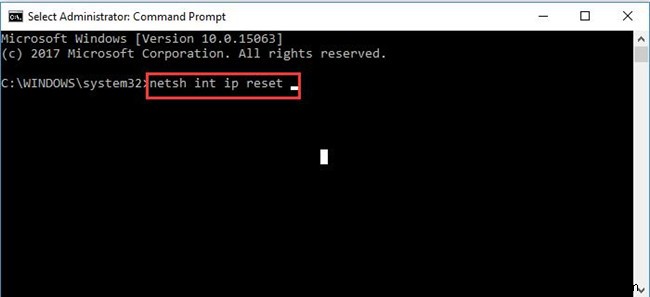 Windows 10 네트워크 연결에 필요한 Windows 소켓 레지스트리 항목 누락 오류 해결 방법