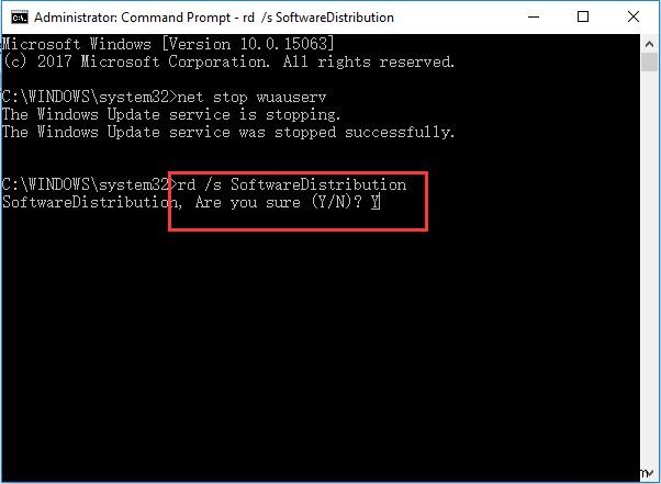 Windows 10 업데이트 다운로드 0%에서 멈출 때 해결하는 방법