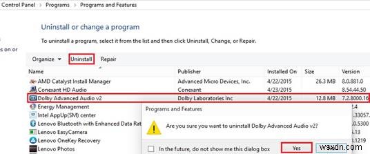 Windows 10에서 돌비(Dolby) 오디오 드라이버가 시작되지 않을 때 해결하는 4가지 방법