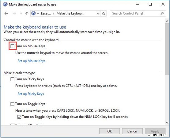 Windows 10 숫자 키패드(텐키) 작동 안 됨 문제 해결 방법 3가지