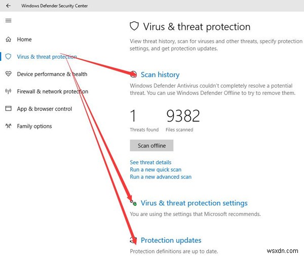 Windows 10에서 Windows Defender를 구성하고 설정하는 방법 총정리