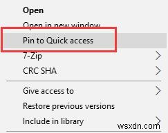 Windows 10 빠른 액세스(Quick Access) 작동 안 됨 오류 해결 방법 총정리