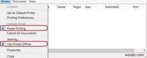 Windows 10에서 프린터 오프라인 상태 해결하는 7가지 방법