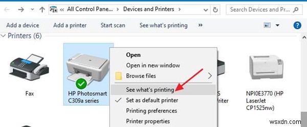 Windows 10에서 프린터 오프라인 상태 해결하는 7가지 방법