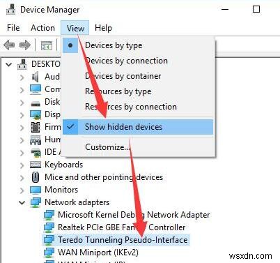 Windows 11/10에서 Teredo 터널링 의사 인터페이스 코드 10 오류를 해결하는 4가지 방법