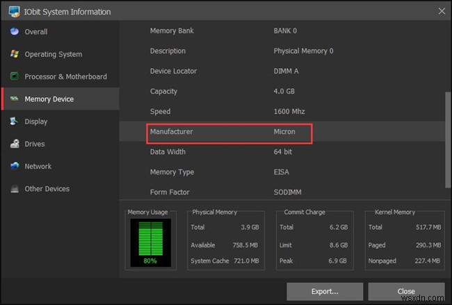 Windows 10에서 RAM 용량 확인하는 방법 4가지 완벽 정리