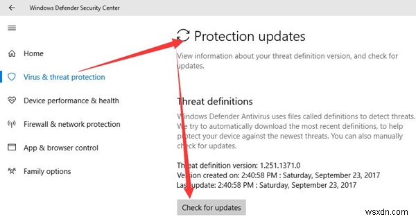 Windows Defender 자동 및 수동 업데이트 방법 총정리