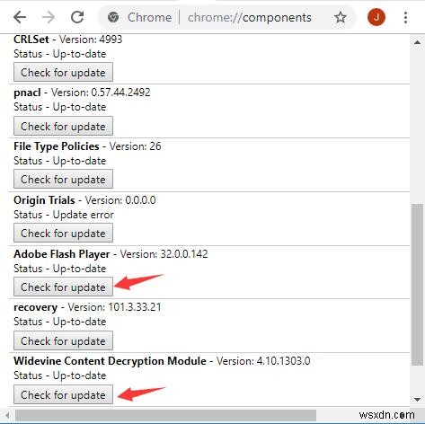 Windows 10에서 Chrome 구성 요소(Chrome://Components) 업데이트하는 완벽 가이드