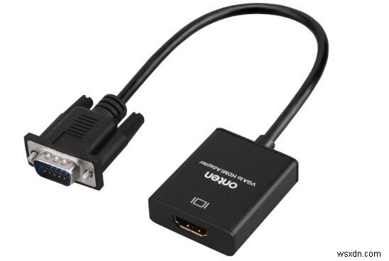 HDMI·VGA 케이블로 노트북을 TV에 연결하는 방법 (Windows 10)