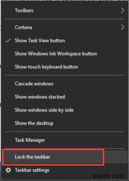 Windows 10 작업 표시줄 위치를 변경하는 방법 총정리