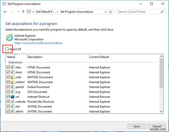 Windows 10에서 Microsoft Edge 비활성화하고 Internet Explorer를 기본 브라우저로 설정하는 방법