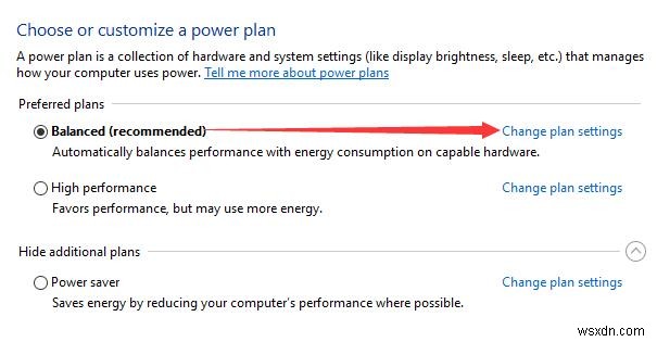 Windows 10 고급 전원 관리 옵션(전원 계획) 변경 방법 총정리