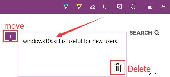 Windows 10 Microsoft Edge에서 웹 메모(Web Notes) 사용하는 방법