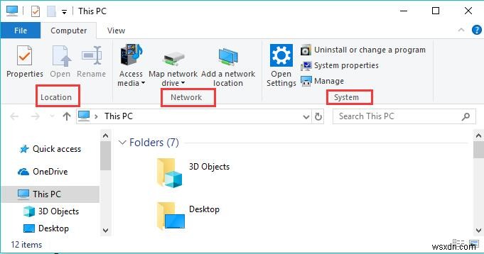Windows 10에서 파일 탐색기 도움말 얻는 방법 총정리