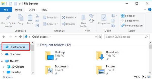 Windows 10에서 파일 탐색기 도움말 얻는 방법 총정리