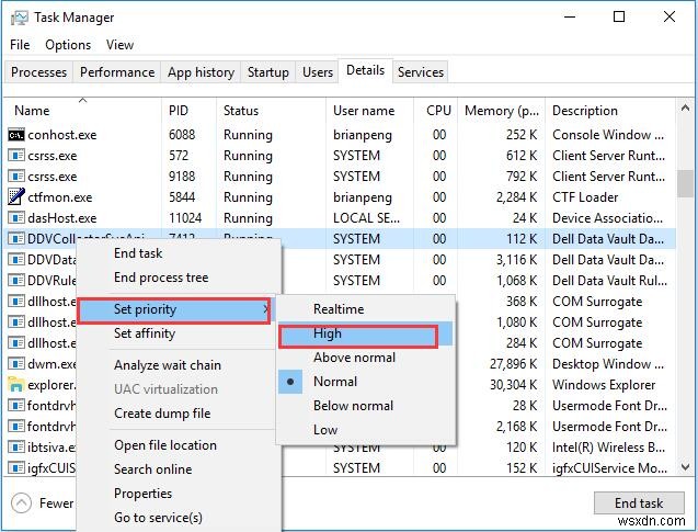 Windows 10·8·7에서 프로그램 우선순위를 높게 설정하는 방법 총정리
