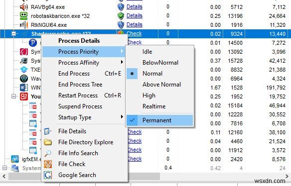Windows 10·8·7에서 프로그램 우선순위를 높게 설정하는 방법 총정리