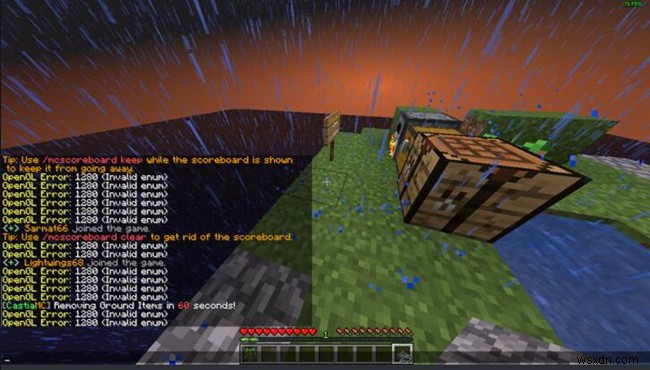 마인크래프트 OpenGL 오류 1281 잘못된 값 해결 방법 6가지