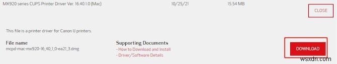 Windows 11·10·8·7 및 macOS용 Canon MX922 드라이버 다운로드 방법 총정리