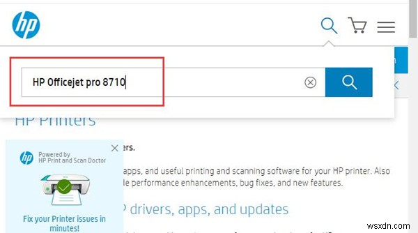 Windows 10, 8, 7용 HP OfficeJet Pro 8710 프린터 드라이버 다운로드 및 업데이트 방법