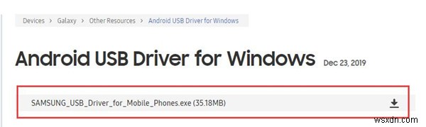 삼성 USB 드라이버 다운로드 및 설치 방법 (Windows 10, 8, 7)