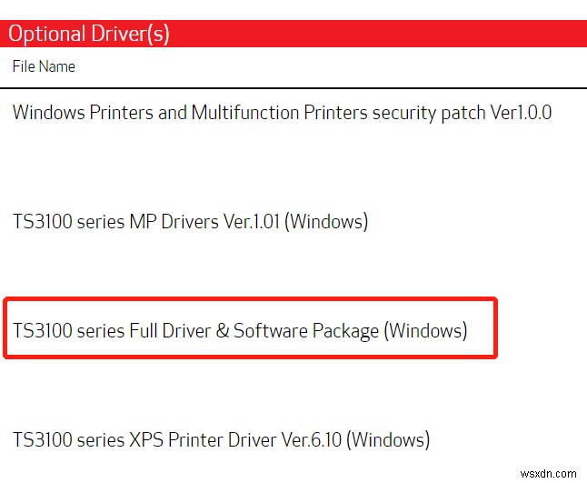 Windows 10/8/7/XP/Vista용 캐논 PIXMA TS3122 드라이버 다운로드 및 업데이트 방법