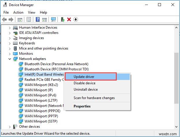Windows 10 Wi-Fi 드라이버 다운로드 및 업데이트 3가지 방법