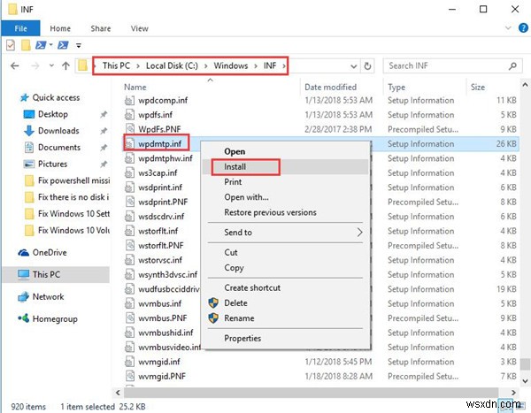 Windows 10에서 MTP USB 장치 설치 실패 오류 해결 방법 총정리