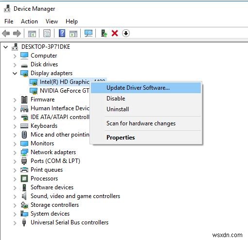 Windows 10에서 인텔 그래픽 드라이버를 업데이트하는 3가지 방법