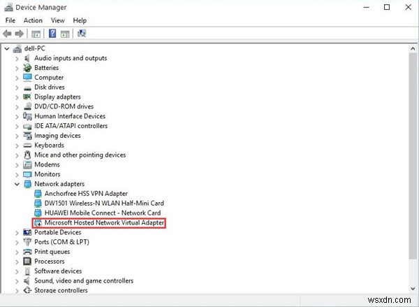 Windows 10에서 Microsoft 호스팅 네트워크 가상 어댑터가 사라지거나 시작되지 않을 때 해결하는 7가지 방법