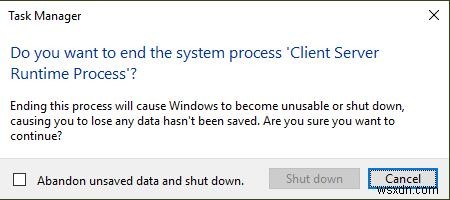 Windows 10/8/7에서 Csrss.exe 높은 CPU 사용량 해결하는 완벽 가이드
