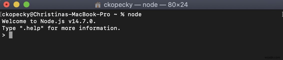 자바스크립트 Hello World 작성법 – Node.js 환경 테스트하기