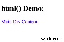 jQuery html() 메서드 사용법 완벽 가이드: 문법부터 실전 예제까지