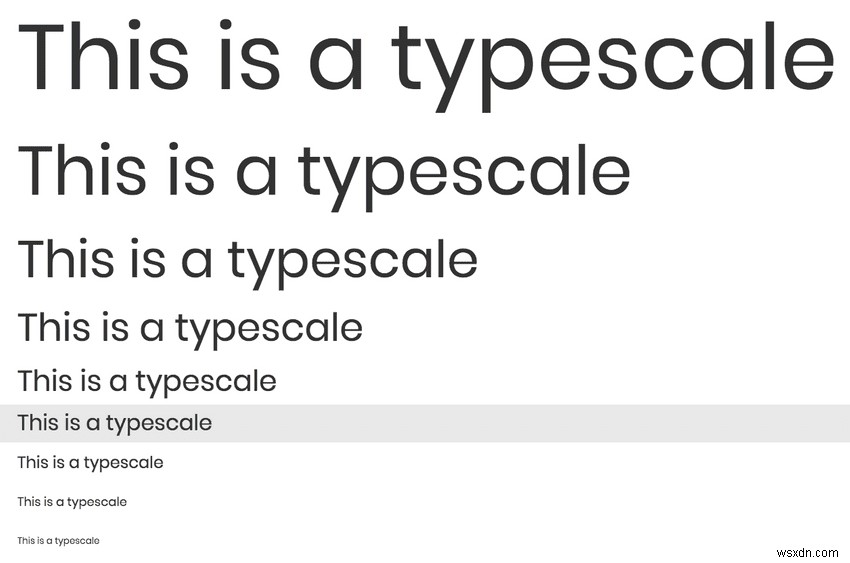 타입 스케일(Type Scale)이란 무엇이며, 왜 필요할까요?