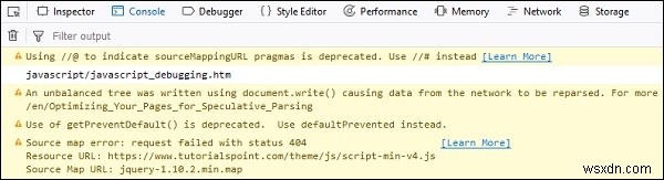 파이어폭스(Firefox)에서 자바스크립트(JavaScript) 디버깅하는 방법