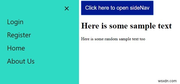 CSS와 JavaScript로 오프캔버스 사이드 메뉴 만들기 완벽 가이드