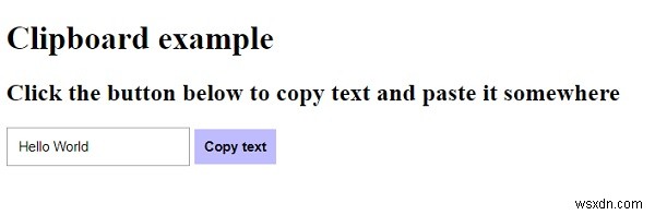 JavaScript로 클립보드에 텍스트 복사하는 방법 (예제 코드 포함)