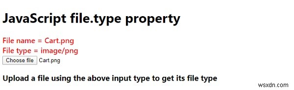 JavaScript Web API File.type 속성 – 파일의 MIME 타입 확인 방법