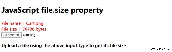JavaScript Web API의 File.size 속성 – 파일 크기 확인 방법과 예제 코드