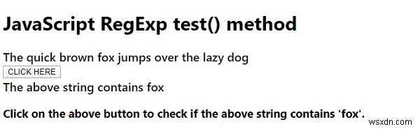 JavaScript RegExp test() 메서드 완벽 가이드 – 문자열 패턴 일치 검사하기