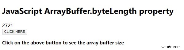 JavaScript ArrayBuffer.byteLength 속성 완벽 가이드