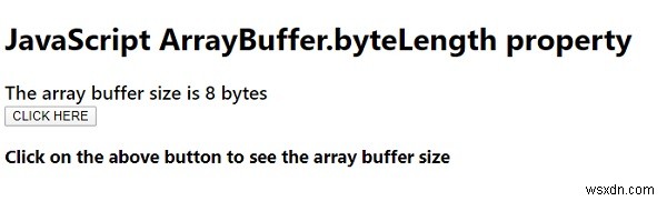 JavaScript ArrayBuffer.byteLength 속성 완벽 가이드